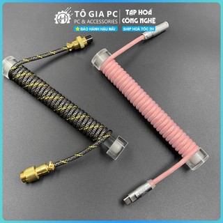 Trục cố định dây cáp xoắn lò xo custom bàn phím cơ  | Trục định hình dây type C Bàn phím  | Thanh Giữ Dây Cáp Chống Xoắn