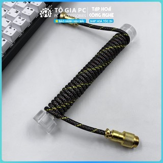 Trục cố định dây cáp xoắn lò xo custom bàn phím cơ  | Trục định hình dây type C Bàn phím  | Thanh Giữ Dây Cáp Chống Xoắn