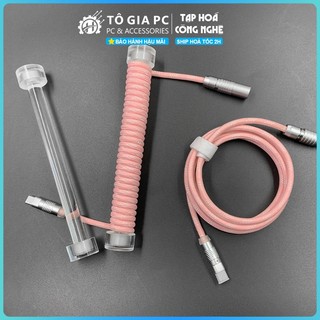 Trục cố định dây cáp xoắn lò xo custom bàn phím cơ  | Trục định hình dây type C Bàn phím  | Thanh Giữ Dây Cáp Chống Xoắn