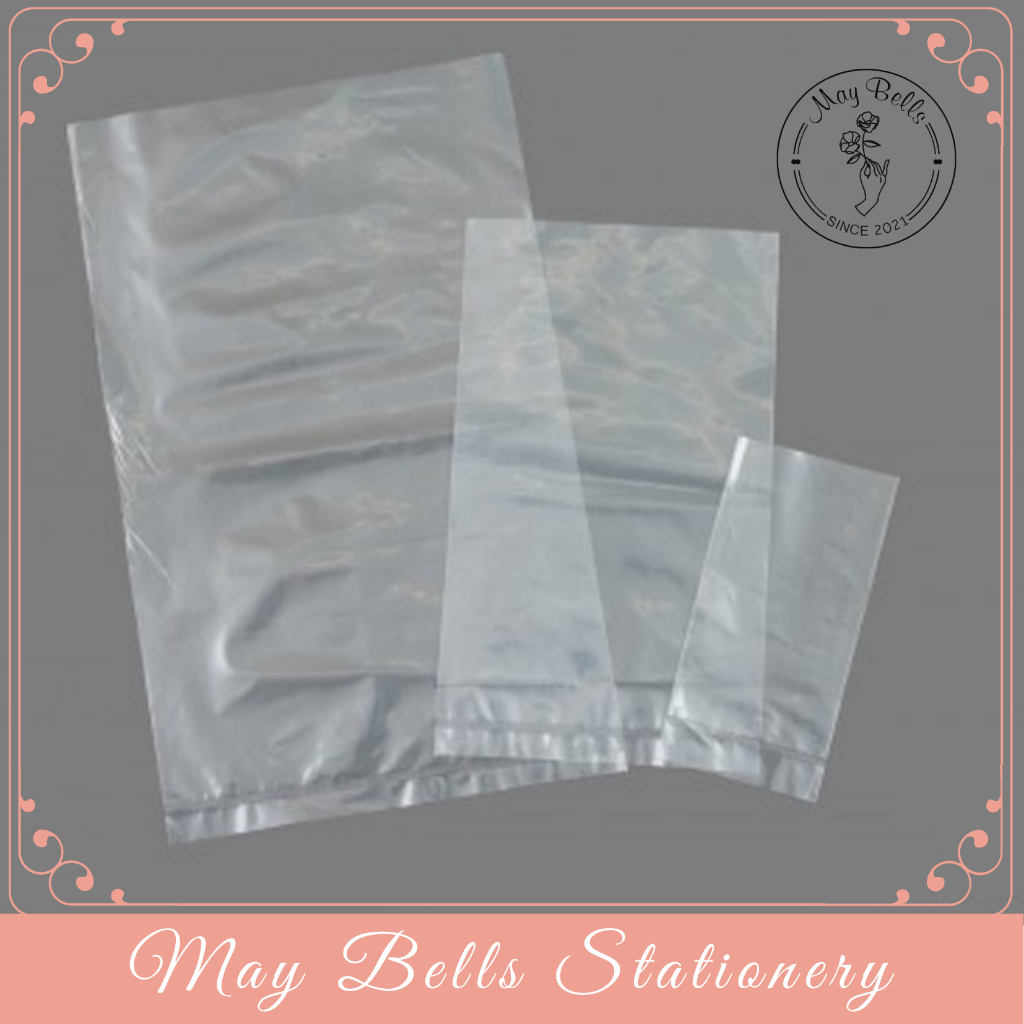 Túi nilong trong suốt, túi PE hàng chợ size 12x25 loại dẻo đựng nước ...
