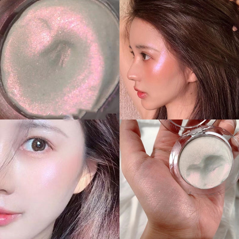 BUEQCY Nhũ bắt sáng highlight (hộp tròn) nhũ siêu mịn | NHÍM HOUSE