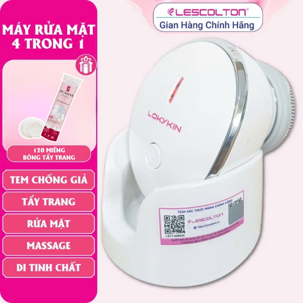 Ảnh Máy đẩy tinh chất nâng cơ, máy rửa mặt - massage mặt 4in1 Lescolton vô cùng tiện lợi thế hệ 2025 - BẢO HÀNH 1 NĂM 1