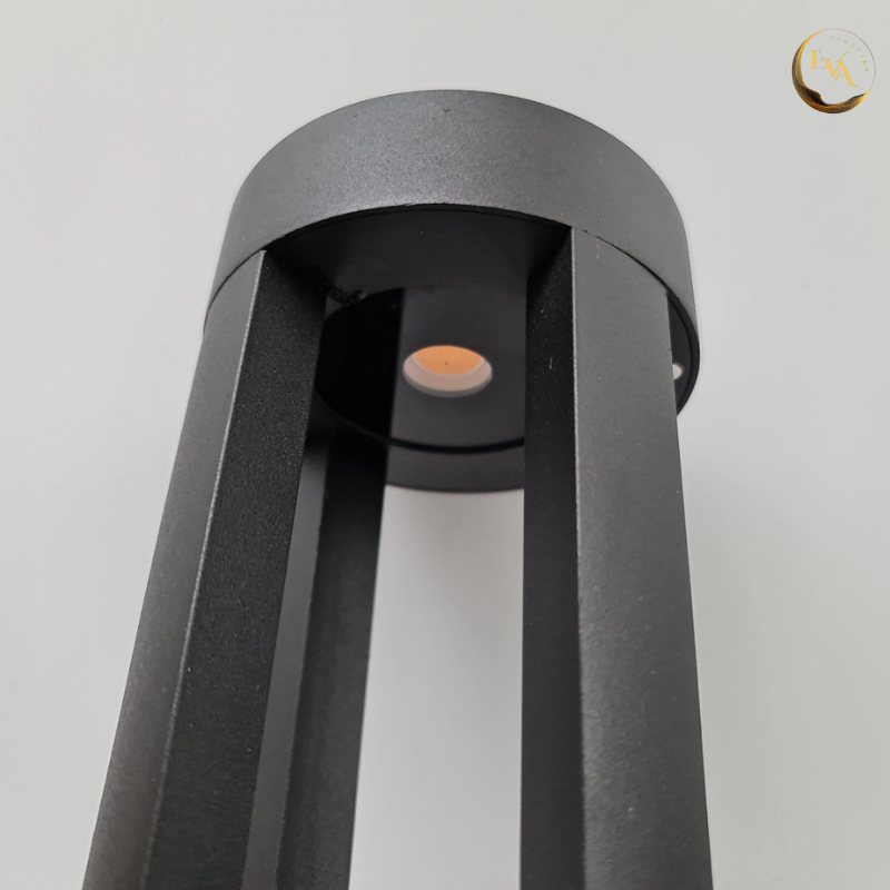 Đèn trụ sân vườn EVA GN-CP40BK 40cm chống nước chiếu sáng lối đi, sân vườn bảo hành 24 tháng