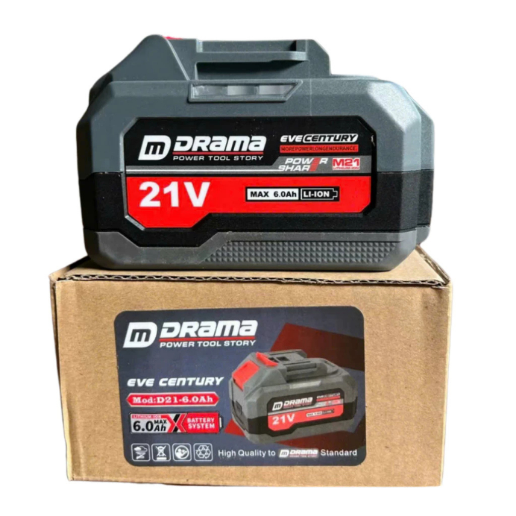 Pin Drama CENTURY - Cell EVE 20P Chân pin Phổ Thông Chạy Được Cho Máy Makita Chính Hãng Dung Lượng Cao