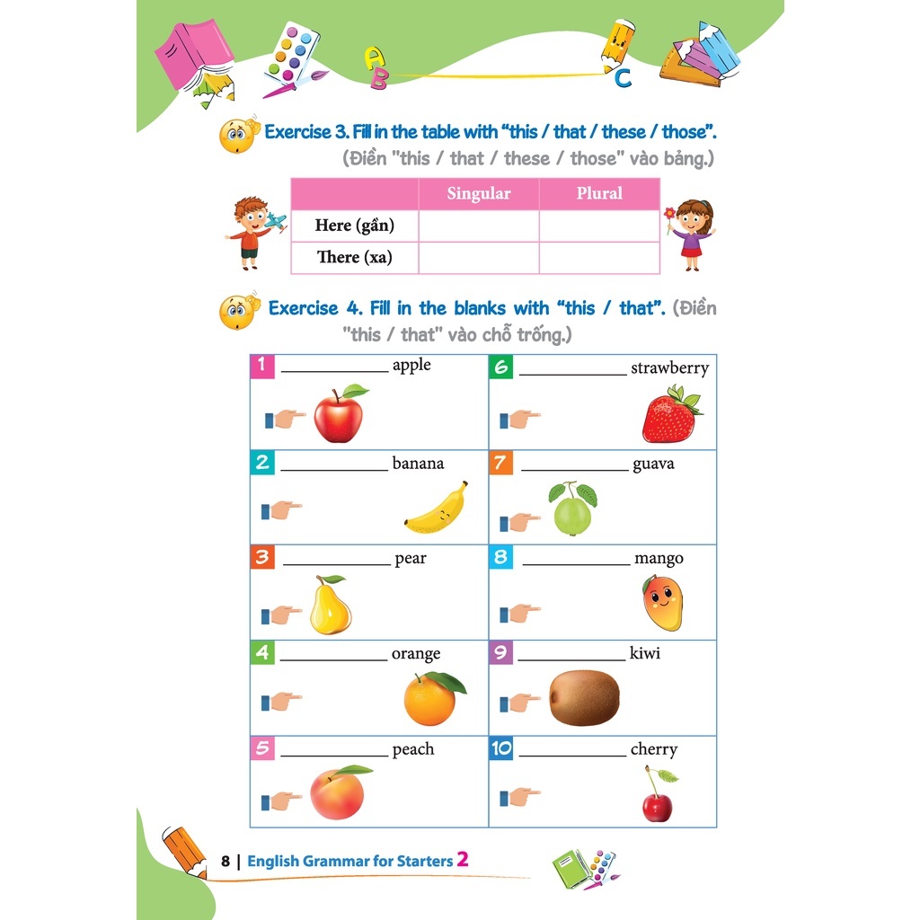 Ảnh Sách - Trọn bộ English grammar for Starters, for Movers, for Flyers, for ket, For Pet. 1