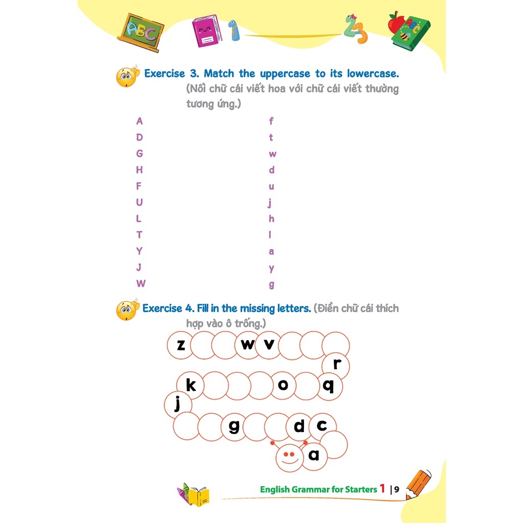 Ảnh Sách - Trọn bộ English grammar for Starters, for Movers, for Flyers, for ket, For Pet. 3