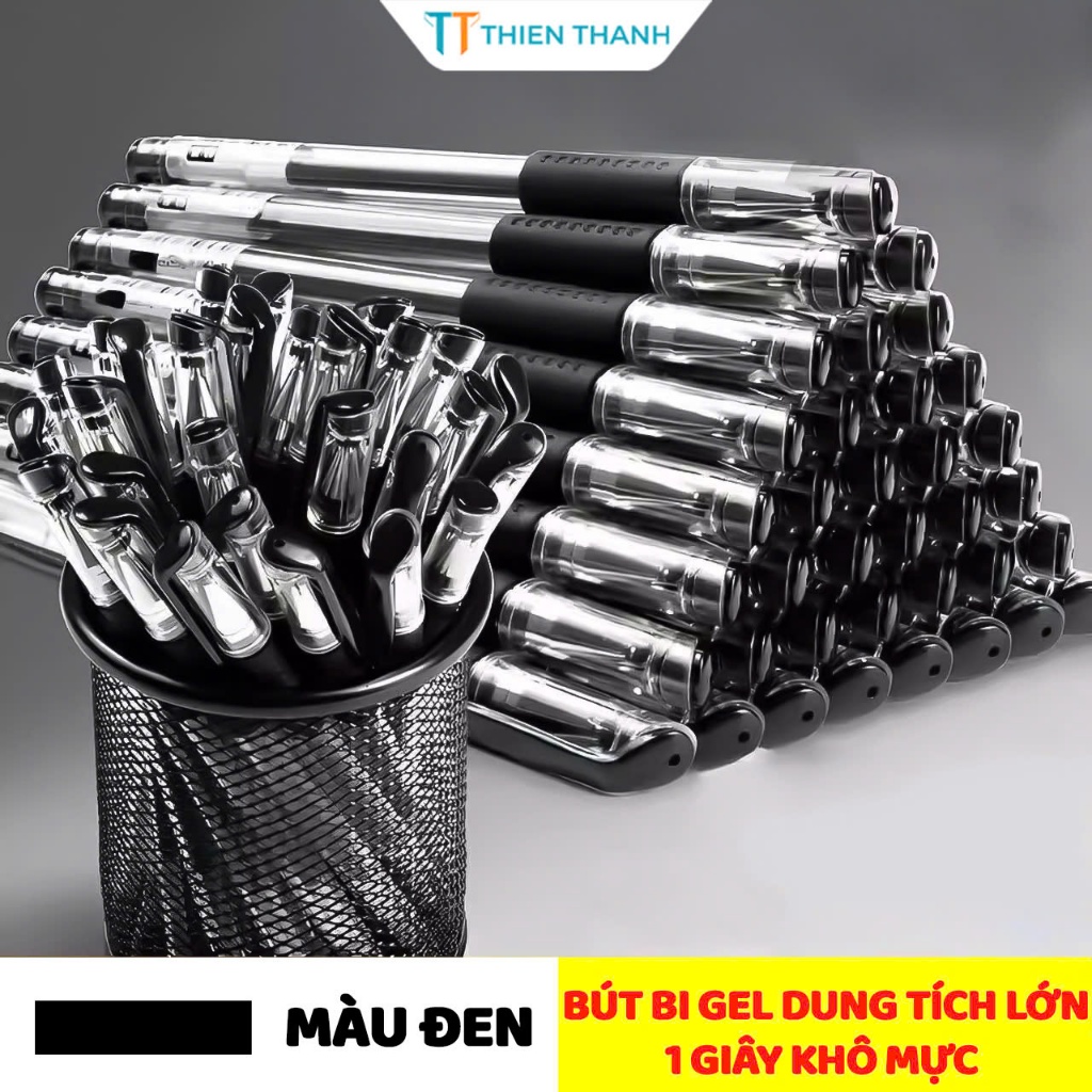 Bút Mực Gel Nước Cao Cấp Ngòi 0.5 mm Mực Đều, Nét Chữ Sắc Nét - Thanh Mảnh