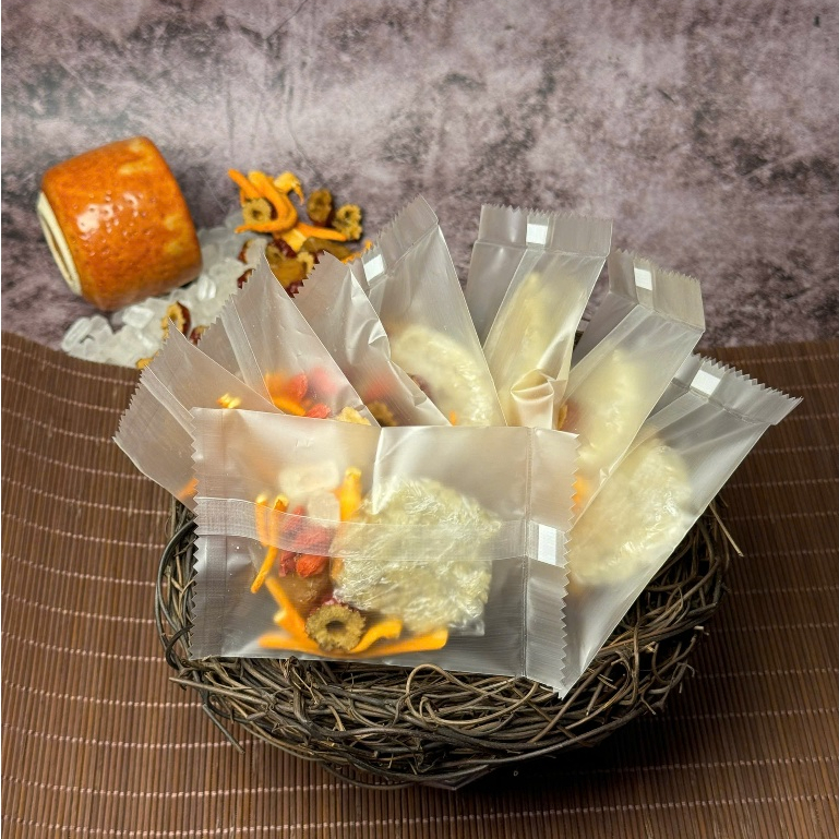 Yến baby tinh chế 01 gói lẻ Song Phát nguyên chất không pha tạp kèm topping táo đỏ đông trùng tăng cường sức khoẻ