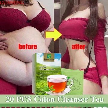 Nâng cấp mới Trà giảm béo Thúc đẩy tiêu hóa đường ruột Loại bỏ mỡ thừa Giải độc nhẹ nhàng để giảm cân Giảm căng thẳng