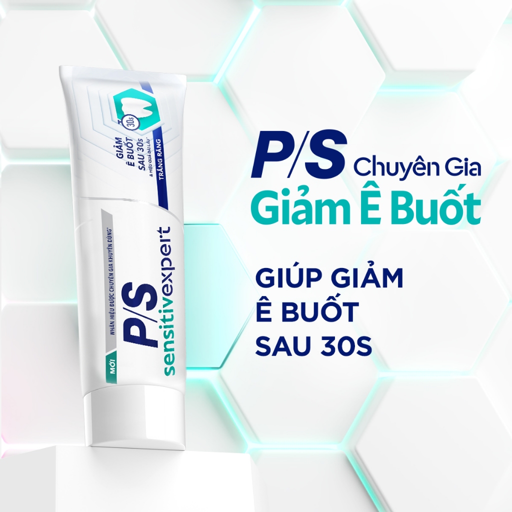 Ảnh Kem đánh răng P/S Chuyên gia Giảm ê buốt với tác động từ khoáng 100g 4