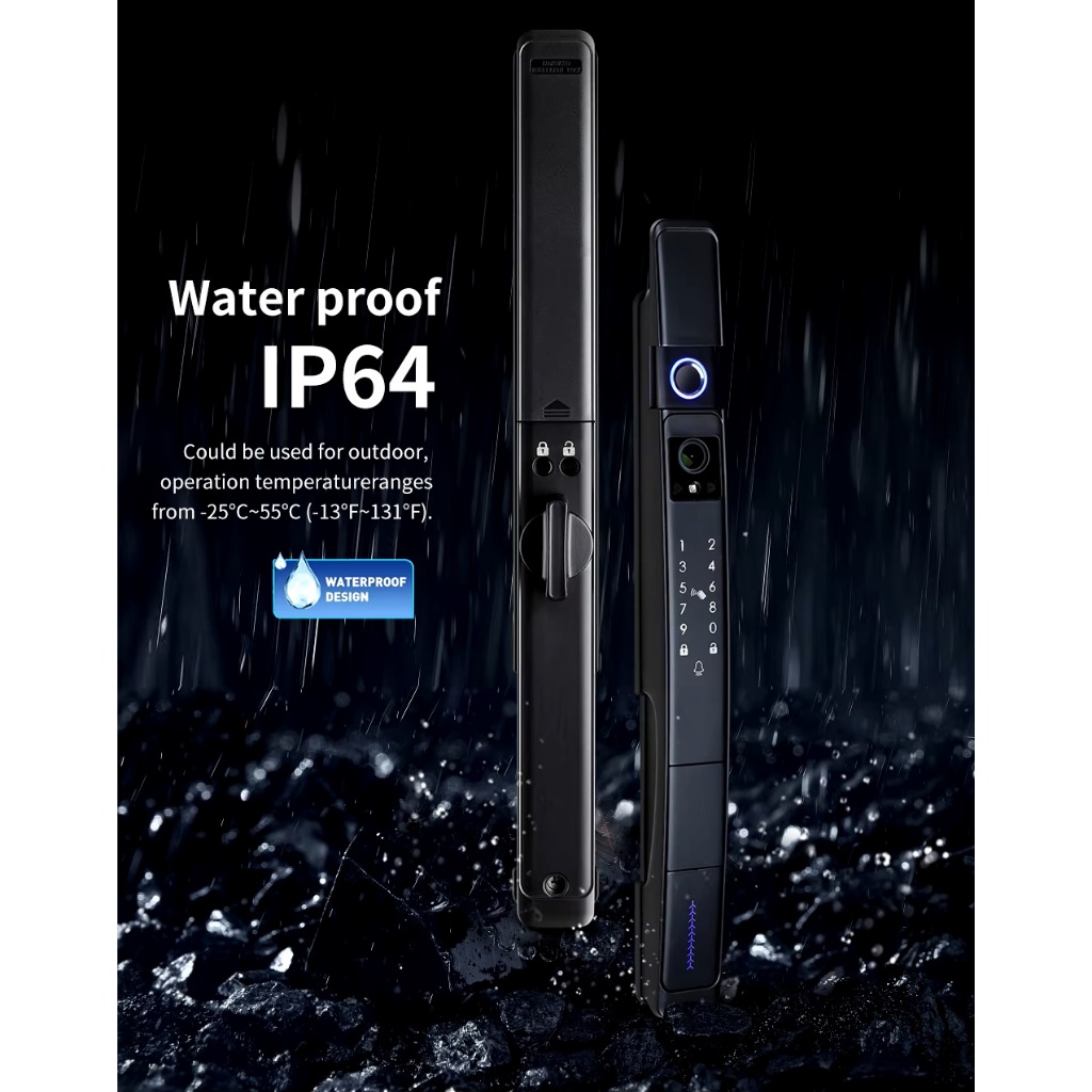 Khóa vân tay và nhận diện khuôn mặt FaceID Smartlock model: K216 app ...