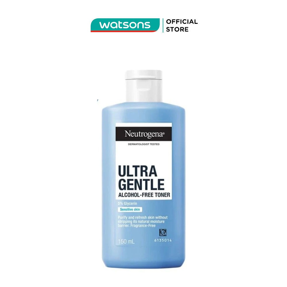 Nước Hoa Hồng Neutrogena Alcohol Free Không Cồn 150ml