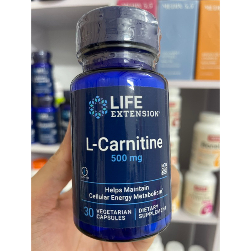 MỸ] Viên L-Carnitine 500mg Life extension 30 viên Giúp Duy Trì Quá Trình  Chuyển Hóa Năng Lượng Tế Bào