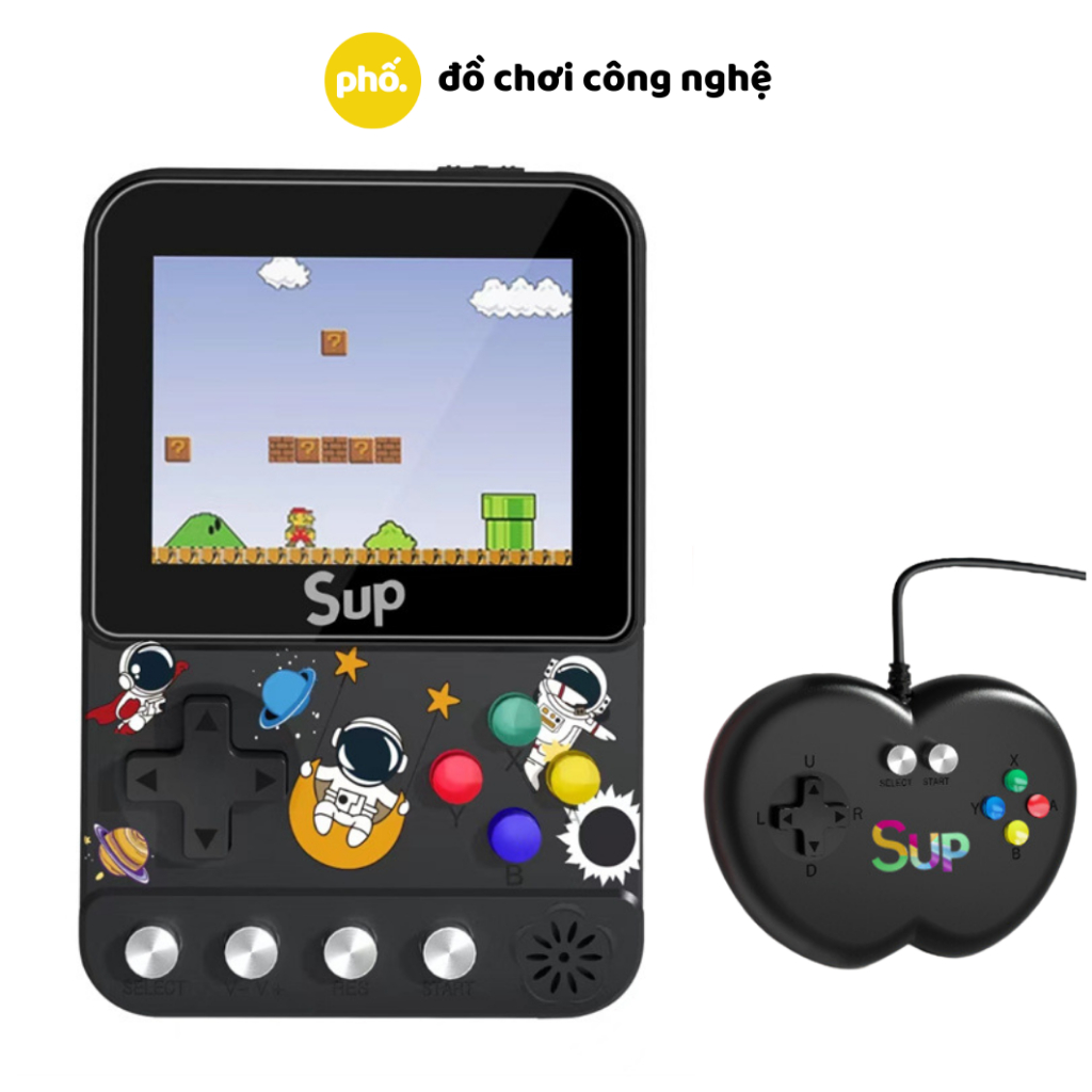 Máy Chơi Game Cầm Tay Sup F5 500 Trò Kèm Tay Cầm Chơi Game