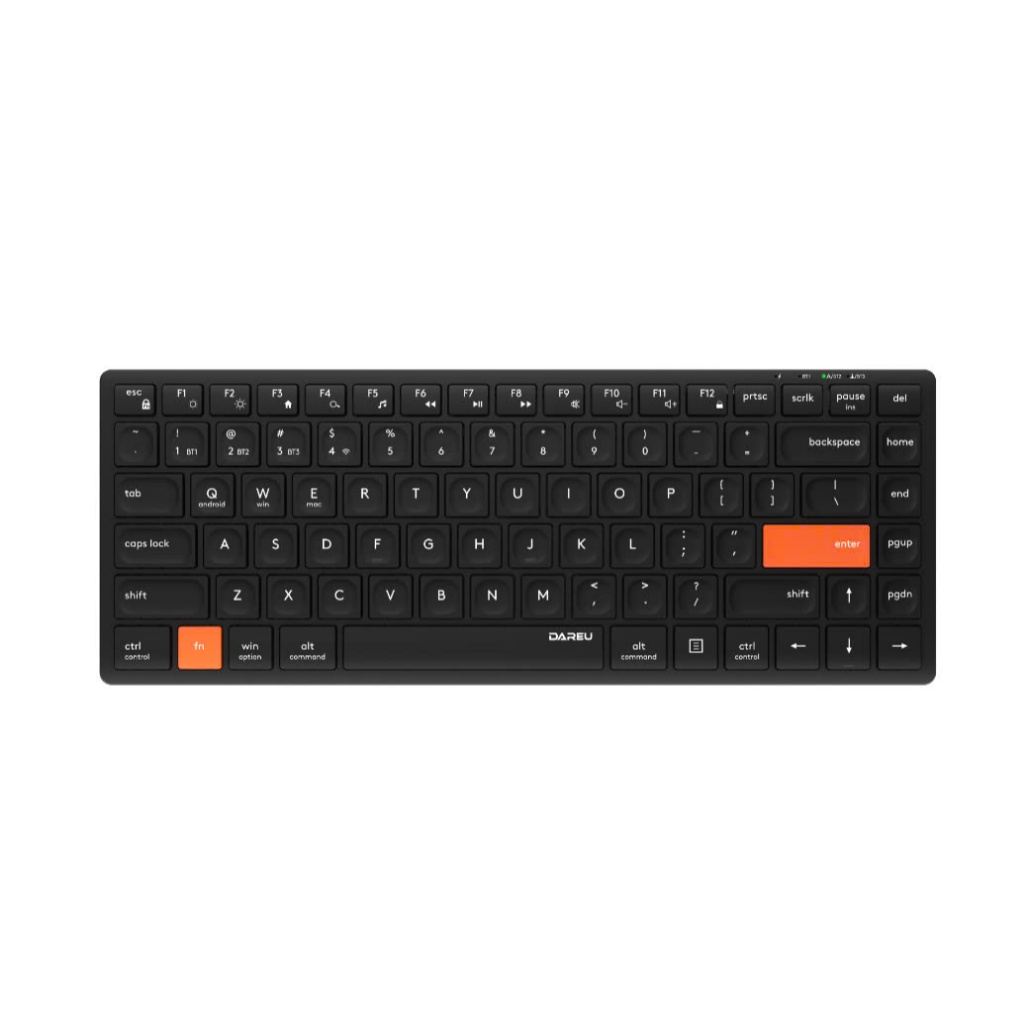 Bàn phím không dây DAREU LK160D Slim - giảm tiếng ồn (Dual Mode 2.4G + Buetooth, Pin Sạc 350mAh) | BigBuy360 - bigbuy360.vn