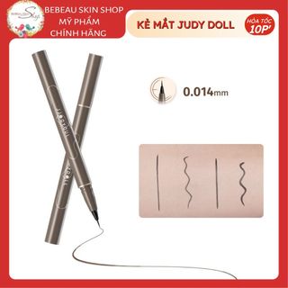 Bút Kẻ Mắt JudyDoll Slim Liquid Eyeliner Siêu Mảnh Dễ Kẻ Không Nhòe Chính Hãng - Bebeau