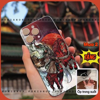 Miếng dán Skin Mặt lưng Sau full viền Quan Công MS01 Dành Cho 16 pro max 15 pro max 14 pro max 13 pro max 12 pro max
