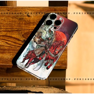 Miếng dán Skin Mặt lưng Sau full viền Quan Công MS01 Dành Cho 16 pro max 15 pro max 14 pro max 13 pro max 12 pro max
