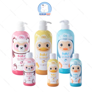 Sữa Tắm Gội Agi 2 Trong 1 Tắm Được Cho Trẻ Sơ Sinh Và Trẻ Nhỏ An Toàn Cho Da nhạy Cảm