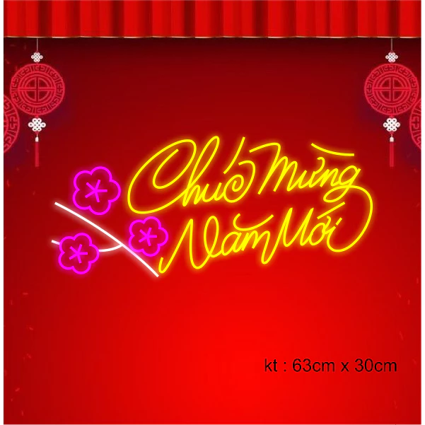 neon Led Chúc Mừng Năm Mới