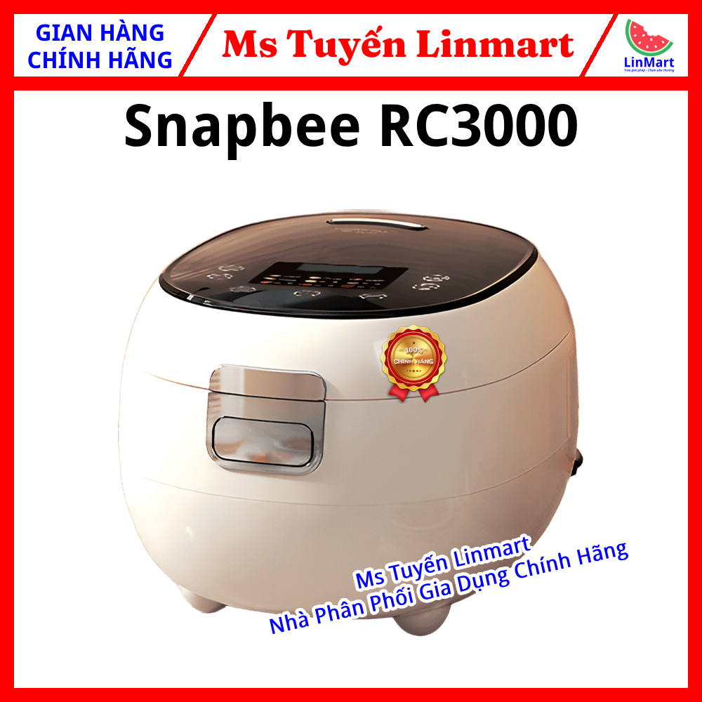 [CHÍNH HÃNG] Nồi Cơm Điện Đa Năng Snapbee RC3000 - Dung Tích 3 Lít ...