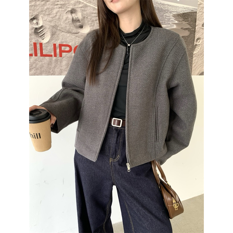 M.H STYLE ORDER áo khoác cổ tàu may tinh tế tỉ mỉ sắc nét