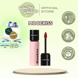Son Kem Bùn Mooekiss Nhung Mờ Vỏ Hồng Đen Velvet Lip Mud Mịn Môi 3g