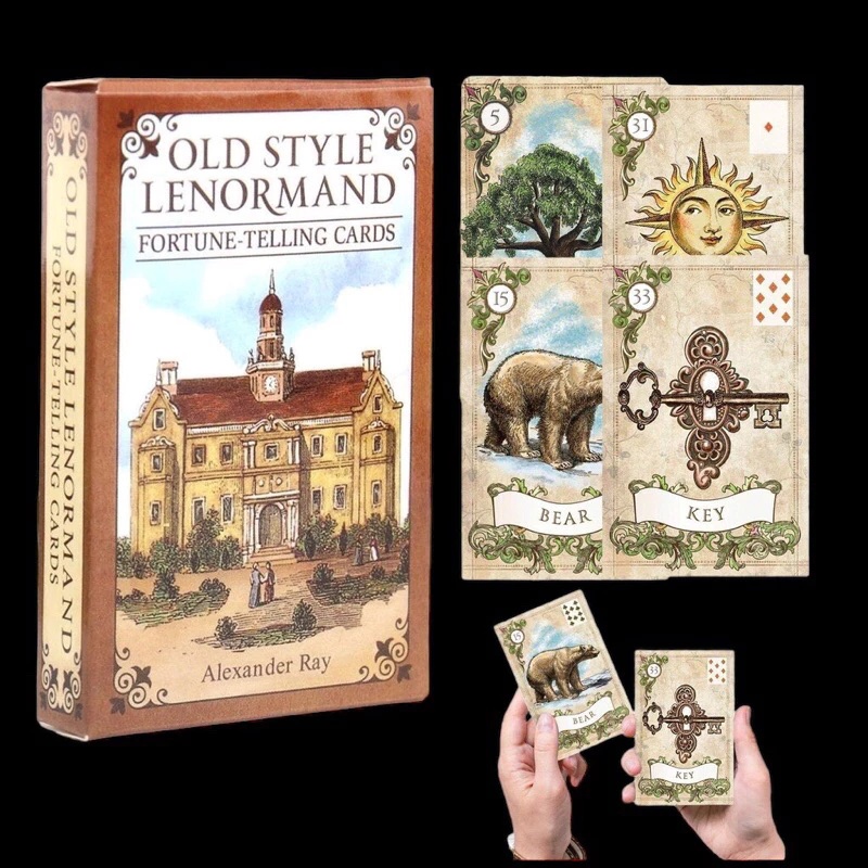 Bộ bài Old Style Lenormand S7 Tarot Cao Cấp | Shopee Việt Nam