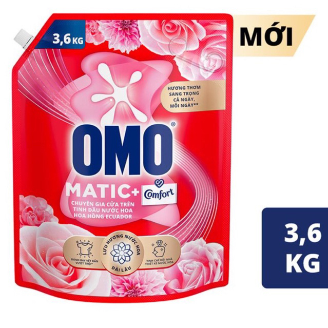 Nước Giặt OMO Matic 3.6kg