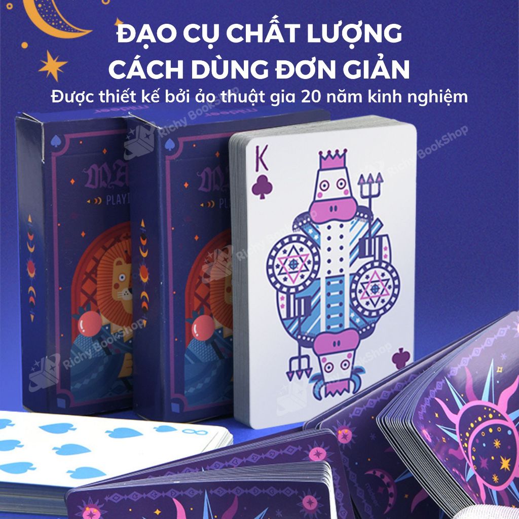 Đồ Chơi Ảo Thuật 36 trò Mideer My First Magic Show, Bộ dụng cụ ảo thuật gia cho bé