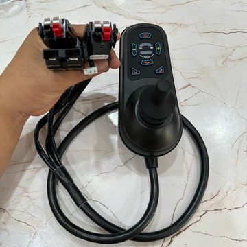 Tay Điều Khiển Xe Lăn Điện Công Suất Cao 50A, Tay Điều Khiển Xe Lăn Chạy Điện 24V