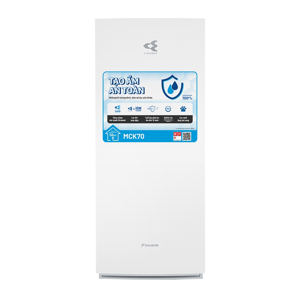 [LIVESTREAM] - Máy lọc không khí Daikin tạo ẩm cao cấp MCK70ZVM7