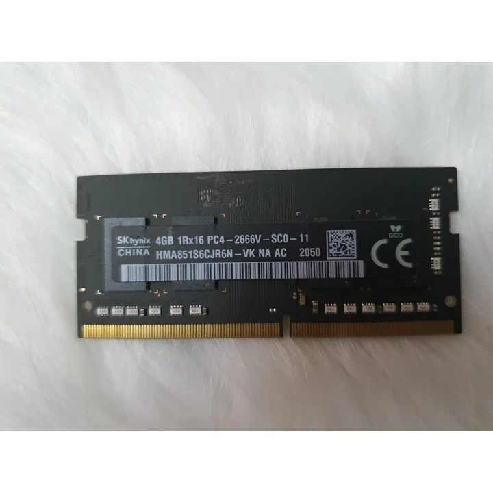 Ram laptop 4GB DDR4 Bus 2666 dùng cho máy tính laptop chip Core i thế hệ 6 trở lên