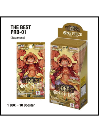 [Chính Hãng] Pack Thẻ Bài ONE PIECE Card Game The Best Premium Booster ...