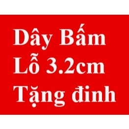 Thắt lưng nam dây nịt bấm lỗ cao cấp bản dây 3,2cm tặng kèm đinh đục lỗ giaynamdep699
