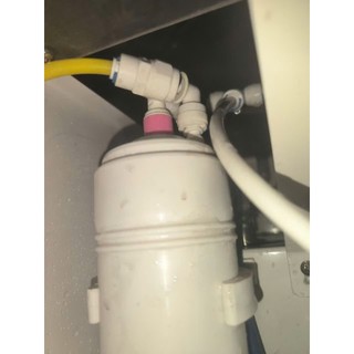 Combo Full Cút màng RO đúc Karofi ( Co van xả thải + Flow kim + van 1 chiều + cút 6-6 )