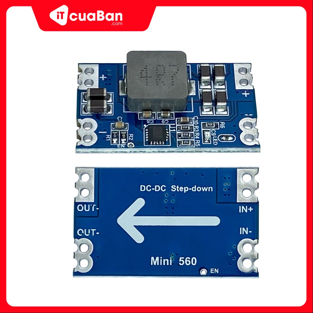 Mạch hạ áp DC Mini 560 5A (đầu ra 4.35v, 3.9v) | Shopee Việt Nam