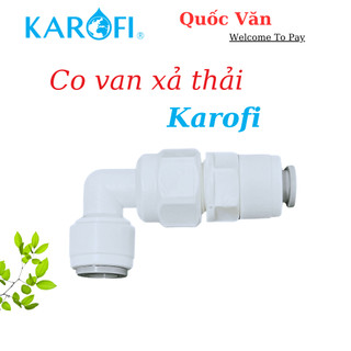 Bộ cút màng RO Karofi ( Cút xả thải - Flow kim - Co van 1 chiều - cút 6-6 ) - [ Chính Hãng ]