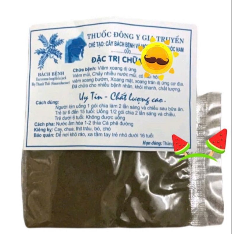 Combo 5 gói Trà Thảo mộc cây mật nhân họ Thanh thất hỗ trợ xoang