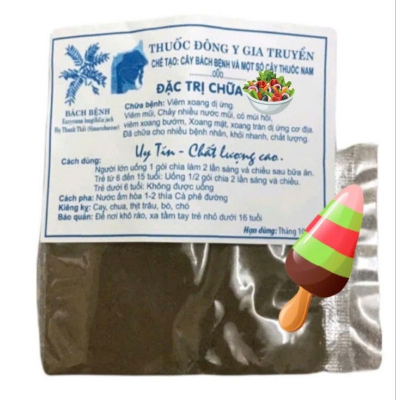 Combo 5 gói Trà Thảo mộc cây mật nhân họ Thanh thất hỗ trợ xoang