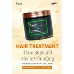 Kem ủ tóc phục hồi hư tổn K.win luxury smoothing and shiny 500ml hấp tóc argan siêu mềm mượt tóc khô xơ uốn nhuộm duỗi — ảnh 2