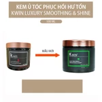Kem ủ tóc phục hồi hư tổn K.win luxury smoothing and shiny 500ml hấp tóc argan siêu mềm mượt tóc khô xơ uốn nhuộm duỗi — ảnh 4