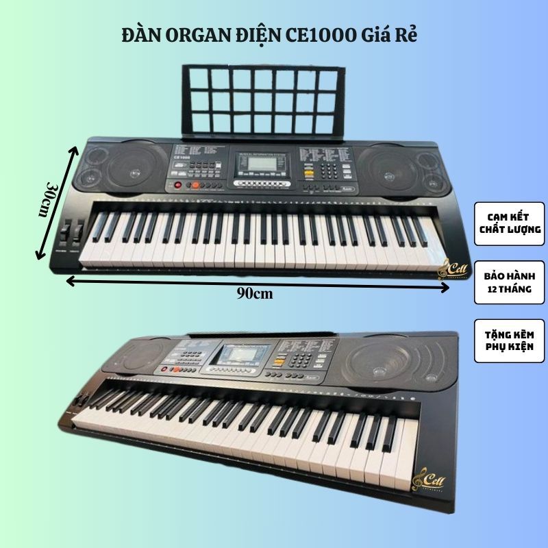 Đàn Organ CE1000 Đàn Organ điện tử, Portable Keyboard - CE1000 - Black ...