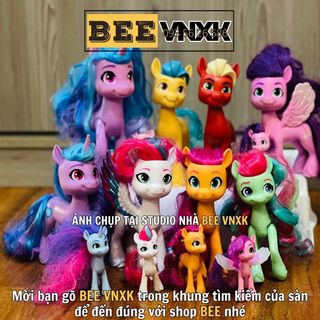 (MUA 1 TẶNG 1) Đồ chơi Ngựa My Little Pony size 20cm tóc mềm, sẵn nhiều mẫu - BEE VNXK