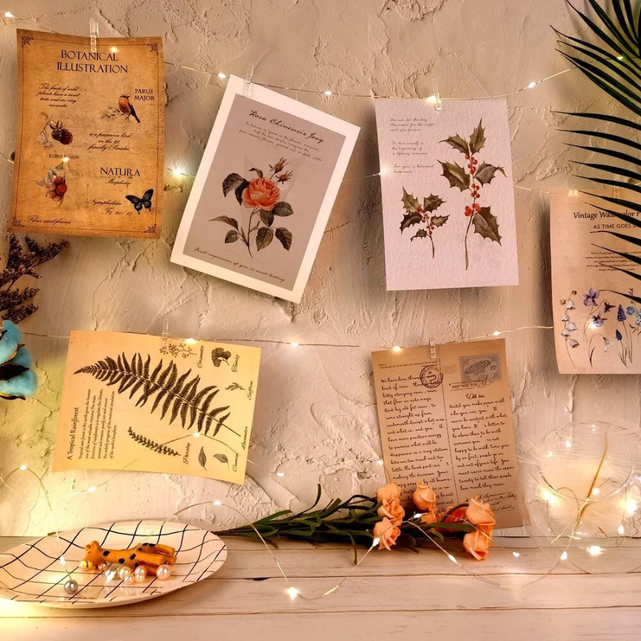 XÀI PIN AA  Đèn FAIRY LIGHT Đèn Đom Đóm dùng Pin AA Trang trí siêu đẹp