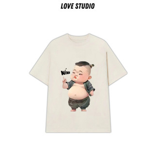 Áo thun tay lỡ cổ tròn Nínnn form unisex nam nữ chất premium, phong cách năng động cottton 100%