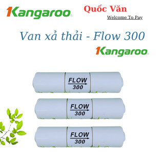 Van Xả Thải Kangaroo - Flow 300cc - Hạn chế tỷ lệ nước thải máy lọc nước