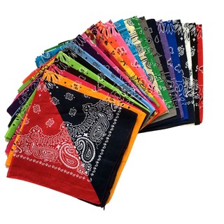 Khăn turban unisex phối màu đẹp phong cách hiphop quàng cổ, bandana chất liệu cotton cho nam nữ