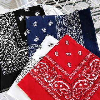 Khăn turban unisex phối màu đẹp phong cách hiphop quàng cổ, bandana chất liệu cotton cho nam nữ