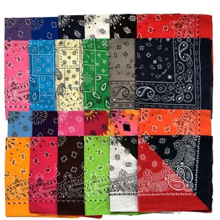 Khăn turban unisex phối màu đẹp phong cách hiphop quàng cổ, bandana chất liệu cotton cho nam nữ